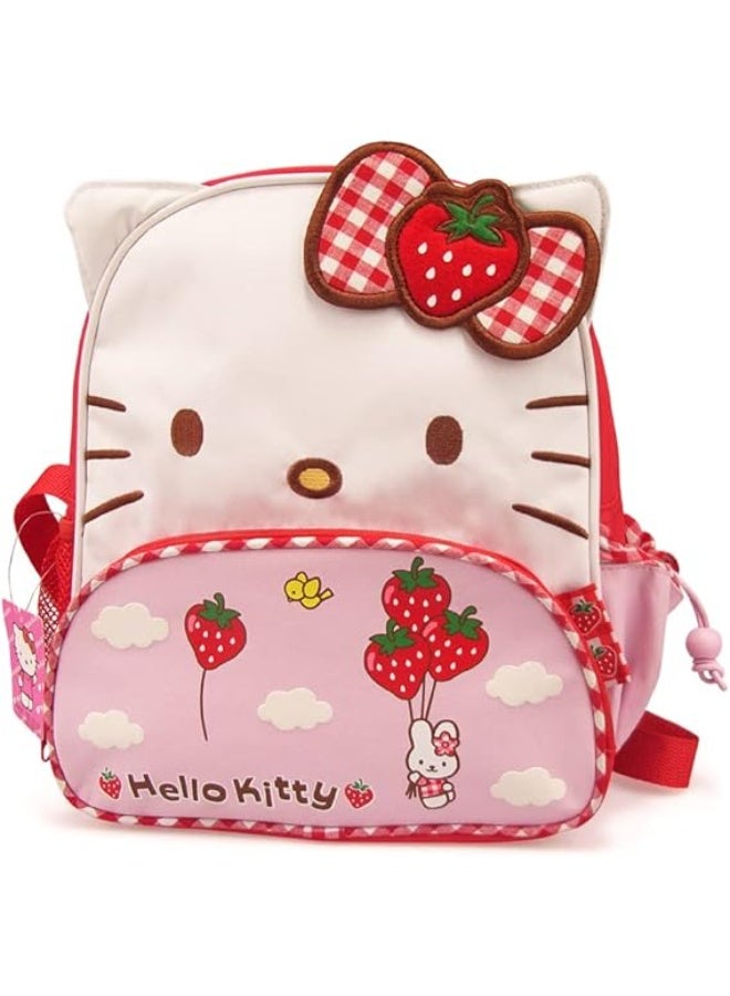 هالو كيتي حقيبة ظهر كرتونية كاواي ، حقيبة مدرسية على شكل قطة وردية ، حقيبة كتب للكمبيوتر المحمول للنساء والفتيات والأطفال ، حقيبة سفر مدرسية للبنات والأطفال - Image 1