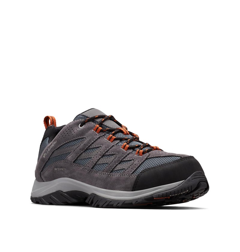 Columbia Mens Crestwood Waterproof GraphiteDark Adobe 75