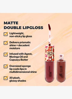 Everytime53 Everytime53 Women's Matte Double Lipgloss 6ml - DT02  - Image 5