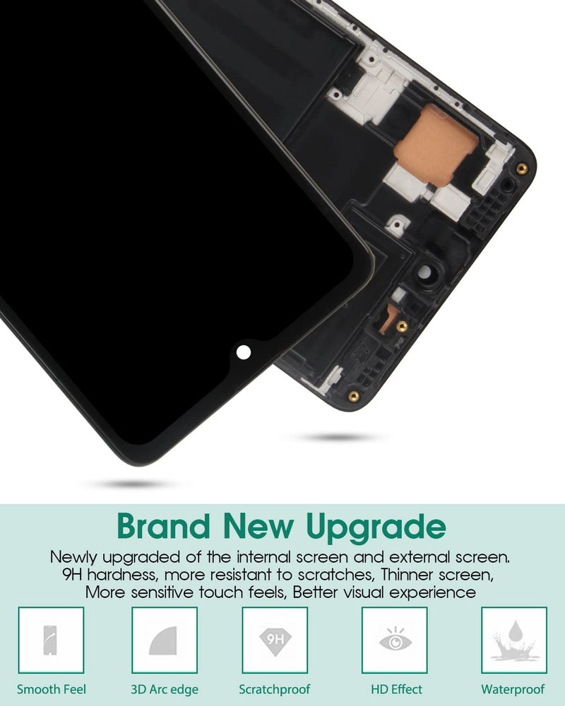 SRJTEK Screen Replacement for Samsung Galaxy A71 A715 A715F A715FD 6.7" LCD Display Touch Digitizer Glass Assembly with Frame (Not for A71 5G/A716) - Image 5