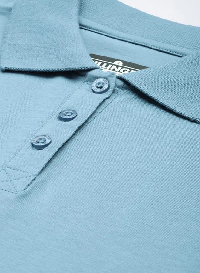 Dillinger Women Regular Fit Solid Polo T-Shirt