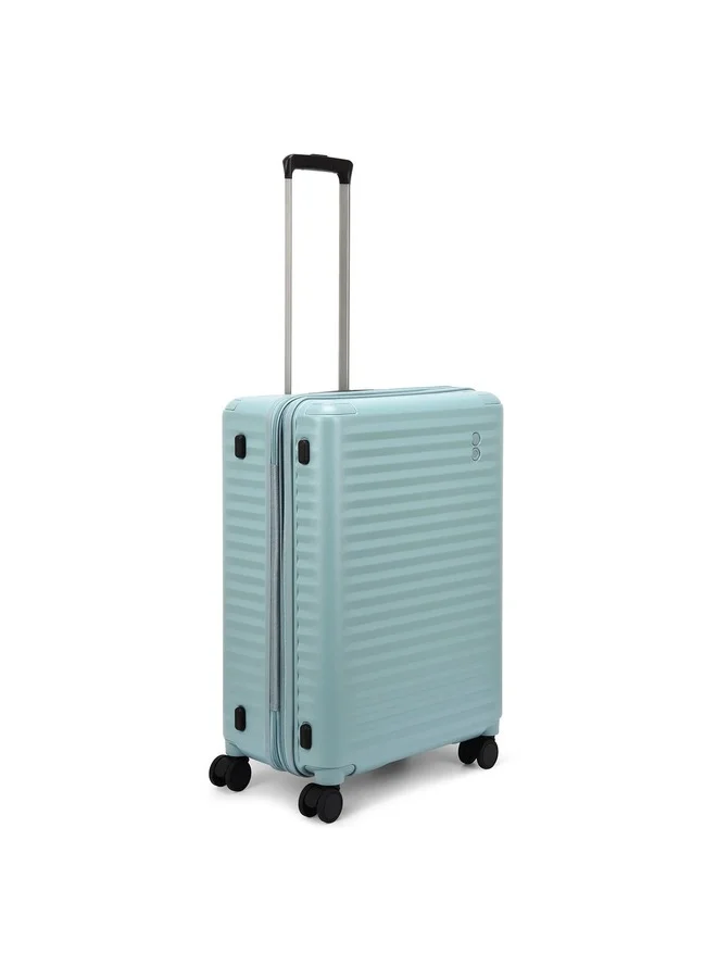Echolac Celestra 66.5 cm Hardcase Expandable 4 Double Wheel Cabin Luggage Trolley - Blue