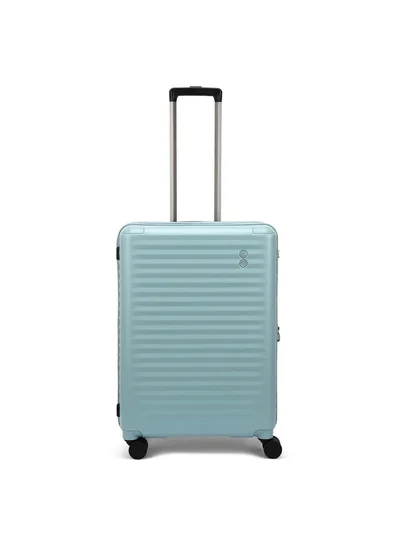 Echolac Celestra 66.5 cm Hardcase Expandable 4 Double Wheel Cabin Luggage Trolley - Blue