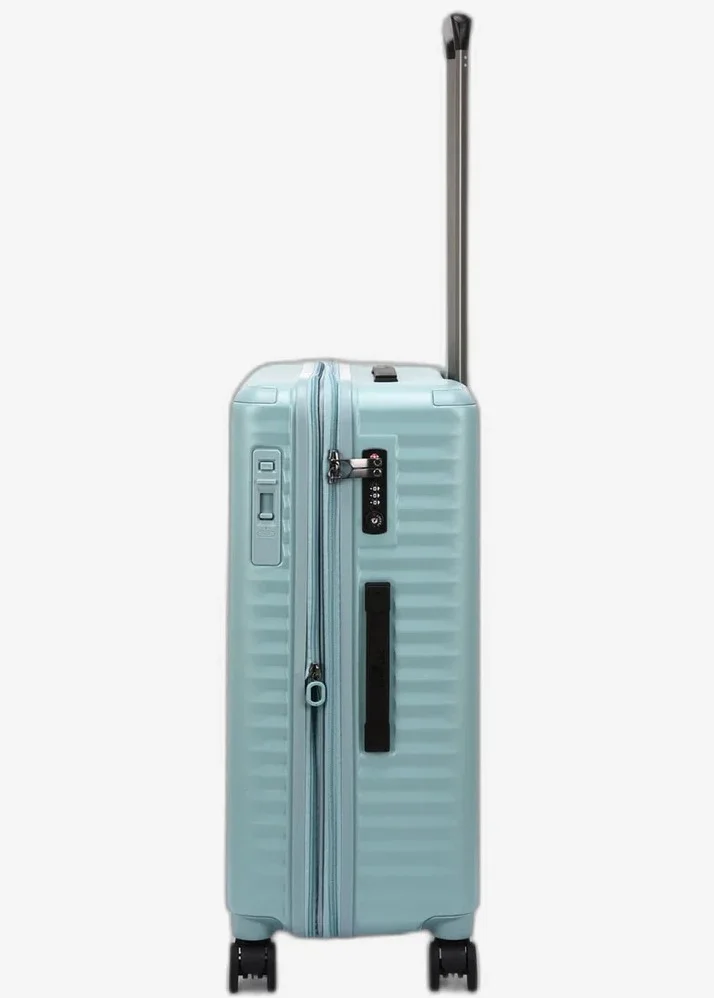 Echolac  Celestra 66 Cm Hardcase 4-Double Wheeled Expandable Check-In Luggage Trolley - Slate Blue  | Best Price UAE