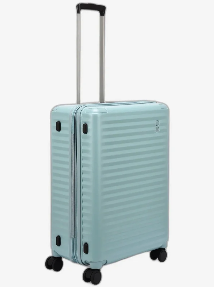 Echolac  Celestra 66 Cm Hardcase 4-Double Wheeled Expandable Check-In Luggage Trolley - Slate Blue  | Best Price UAE