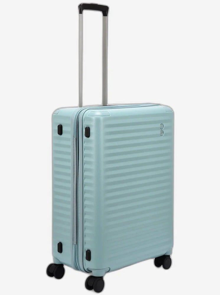 Echolac Celestra 66 Cm Hardcase Expandable 4 Double Wheel Cabin Luggage Trolley - Slate Blue - Image 5