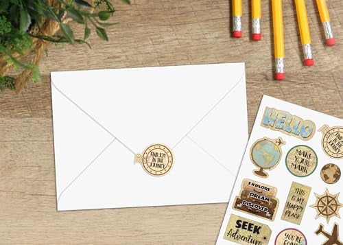 Teacher Created Resources Travel The Map Stickers, Pack of 120 - Image 3