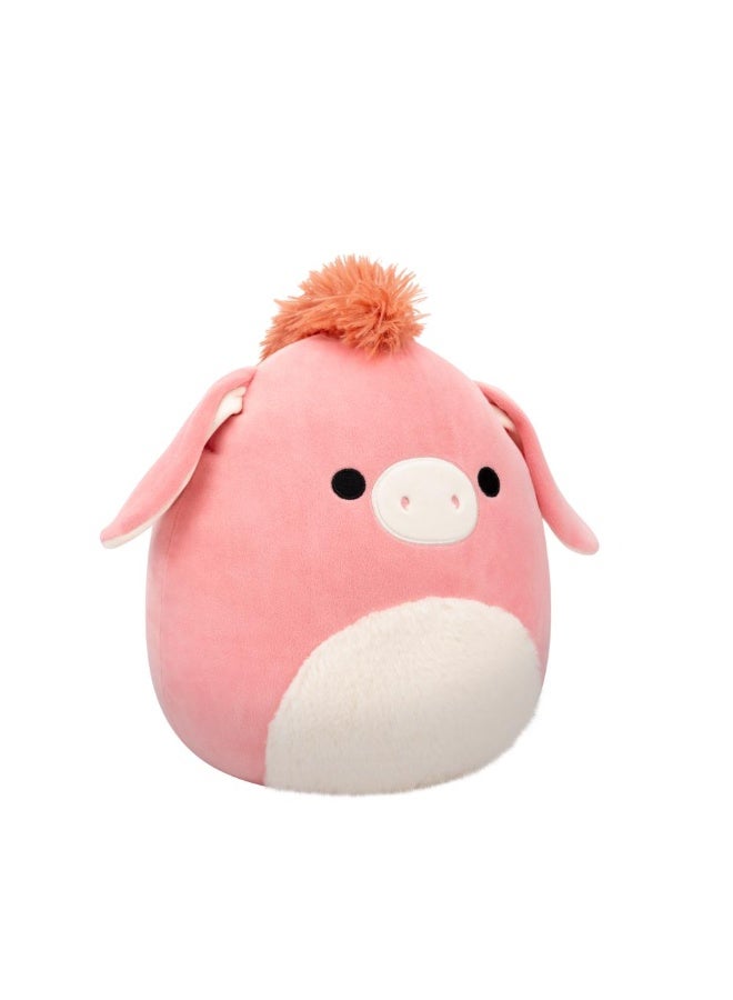 Squishmallows SQCR - Medium Plush (12" Squishmallows) (Maudie - Pink Donkey W/Fuzzy Belly) - Image 5