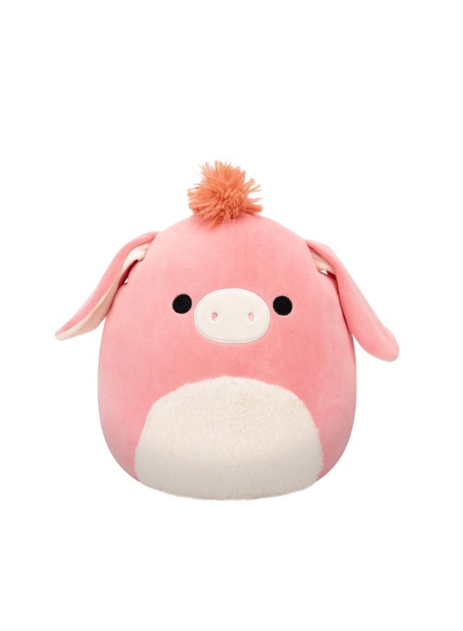 Squishmallows SQCR - Medium Plush (12" Squishmallows) (Maudie - Pink Donkey W/Fuzzy Belly) - Image 1