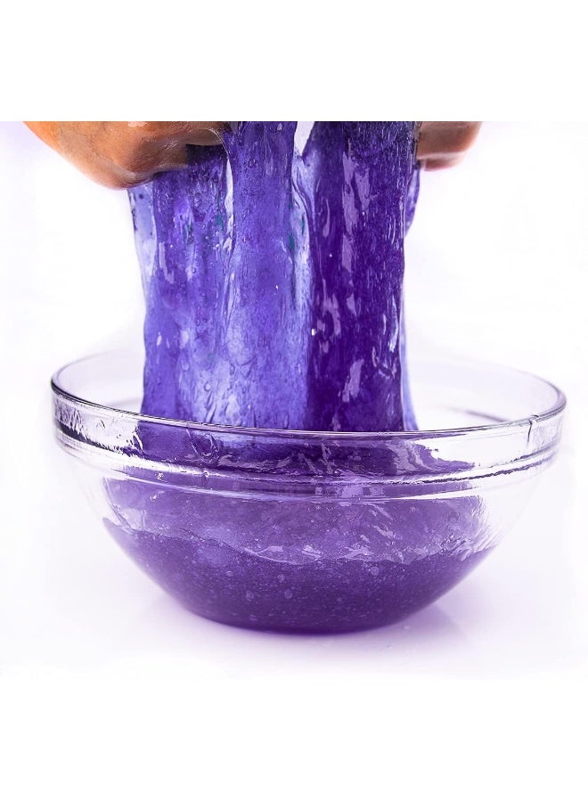 Zimpli Kids Galaxy Slime Baff 2 Use, 10 X Glow In The Dark Stars, Magically Turns Water Into Gooey, Glittery Slime, Learning Through Play Lab Science Set, Gifts For Children, Making Non-Toxic - Image 3