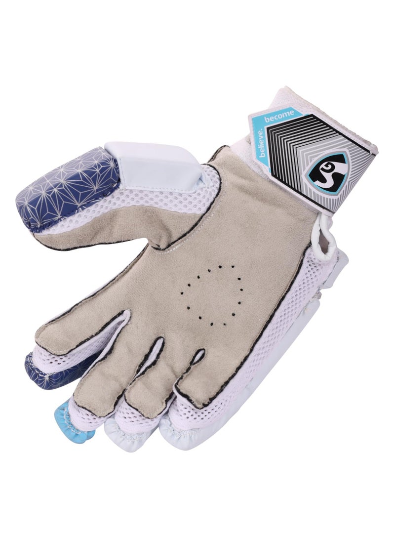 SG SG RSD XTREME RH Cricket Batting Gloves | Right-Hand | Cotton Palm | HD Foam Finger Rolls | Mesh Gusset Ventilation | Toweled Velcro Wristband | Breathable & Comfortable - Image 5