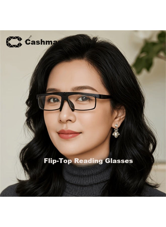 Caxman Multifunctional Flip-top Reading Gl Sports Bifocal Protective Blue Light Blocking Eyewear For Men And Women - Image 2