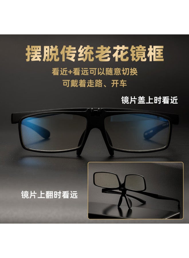 Caxman Multifunctional Flip-top Reading Gl Sports Bifocal Protective Blue Light Blocking Eyewear For Men And Women - Image 4