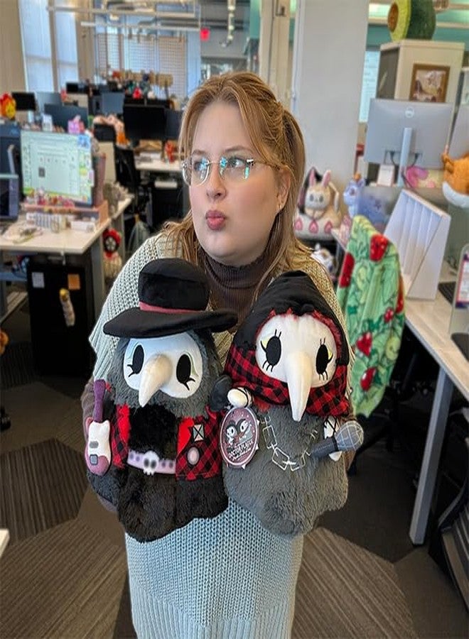Squishable - Mini Punk Rock Plague Doctor & Nurse Set - The Mysterious Doctor Plague Collection - 11 in - Soft Toy Collectible Stuffed Animal - Image 4