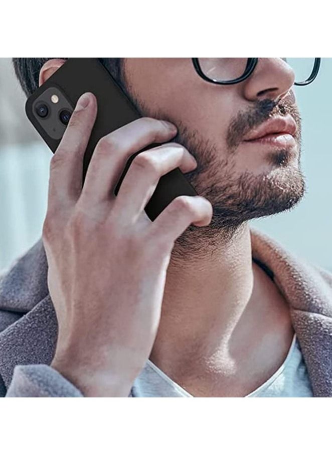 general iPhone 13 mini Case 5.4 Inch Case Soft Silicone Case, with Soft Microfiber Lining, Protective Phone Case Cover for iPhone 13 mini Cover Case 5.4 Inch 2021(Black) - Image 3