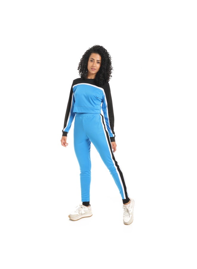 Caesar Women's two-piece sports set, T-shirt and pants  - Image 3