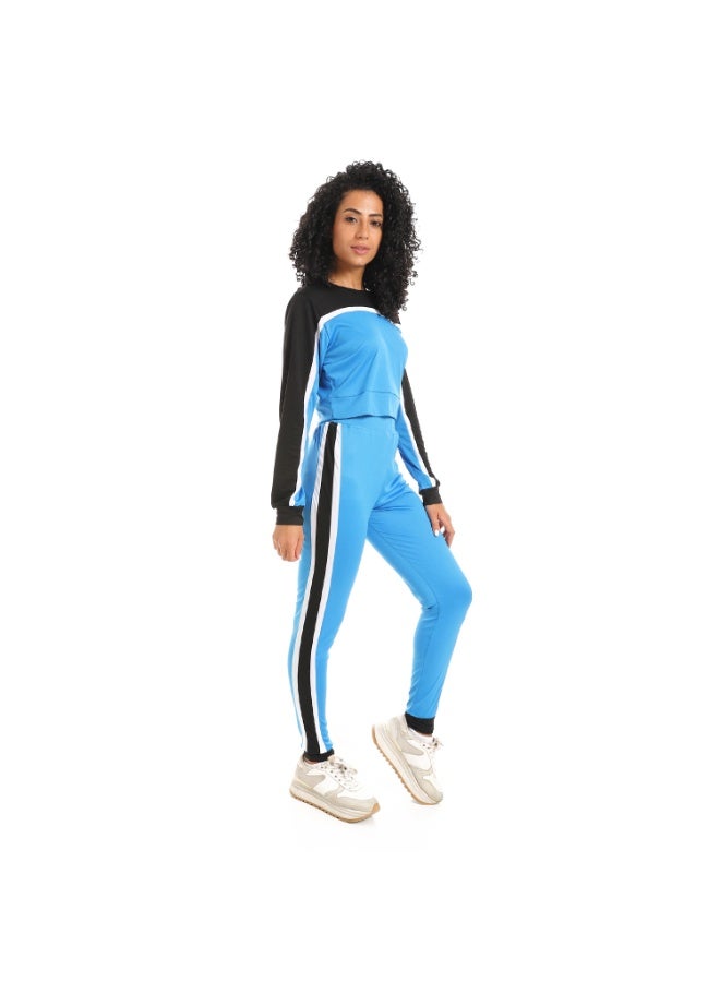 Caesar Women's two-piece sports set, T-shirt and pants  - Image 2