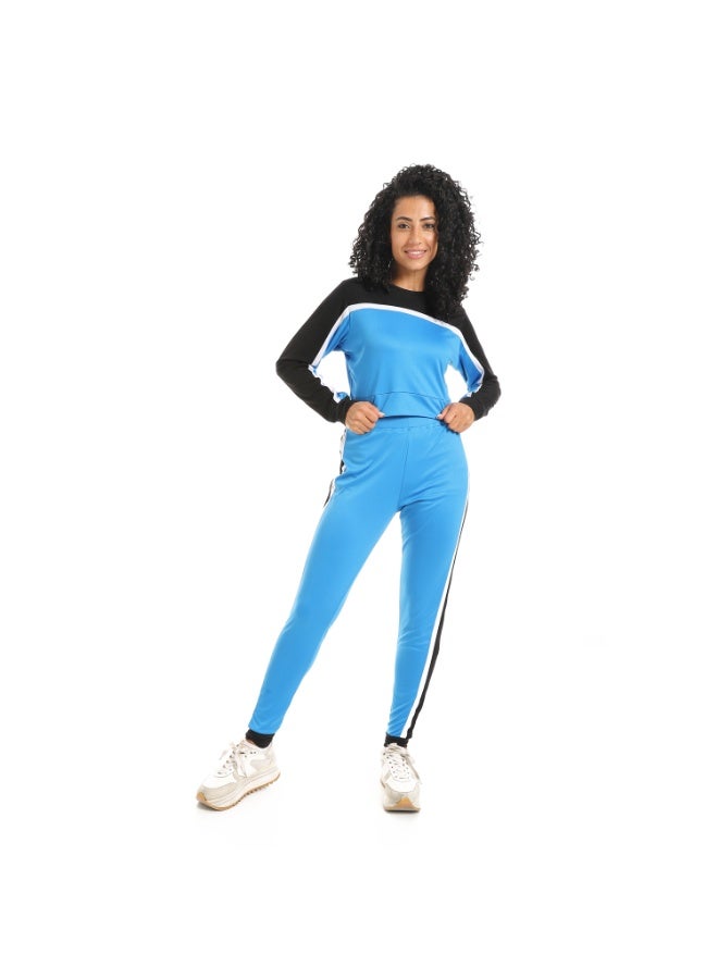 Caesar Women's two-piece sports set, T-shirt and pants  - Image 1