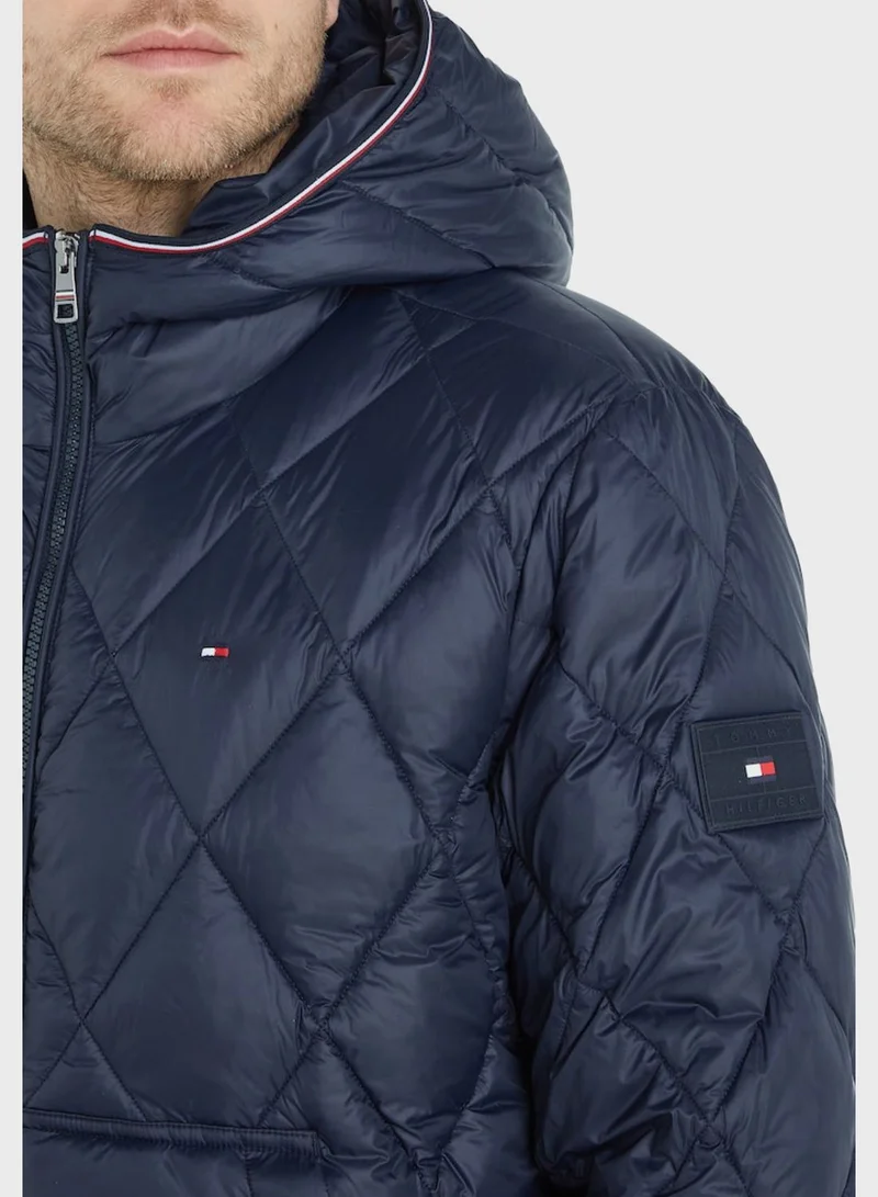 TOMMY HILFIGER Zip Through Quilted Jacket