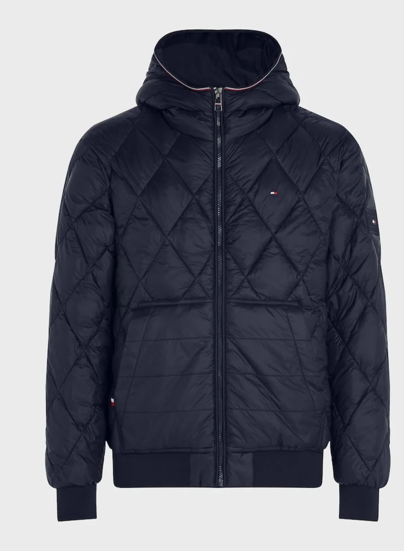 TOMMY HILFIGER Zip Through Quilted Jacket