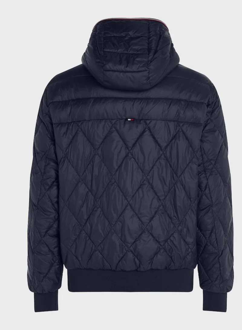 TOMMY HILFIGER Zip Through Quilted Jacket
