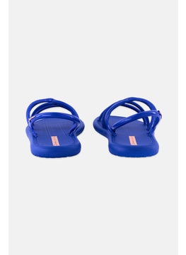 Ipanema Kids Girl Slingback Brand Logo Sandal, Blue  - Image 2