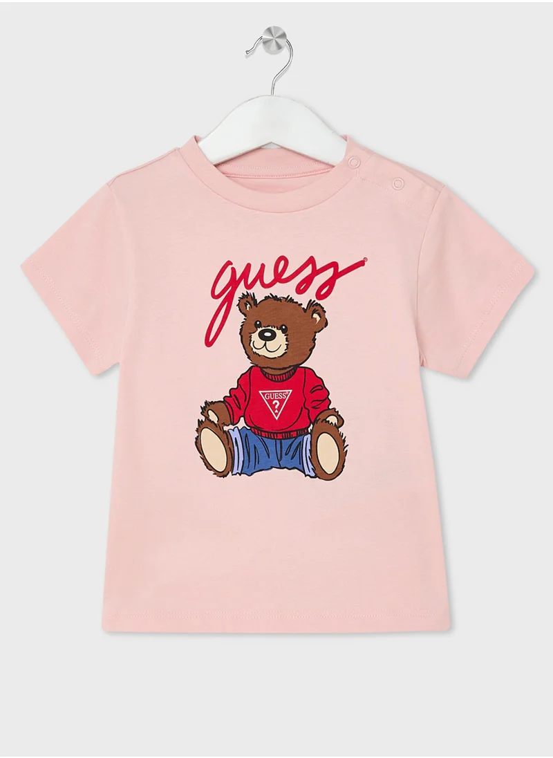 GUESS Kids Graphics Print  T-Shirt