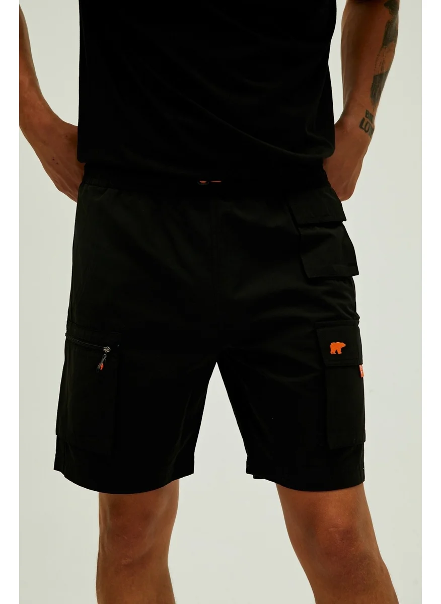 Bad Bear Men's Black Shorts Toleda Short