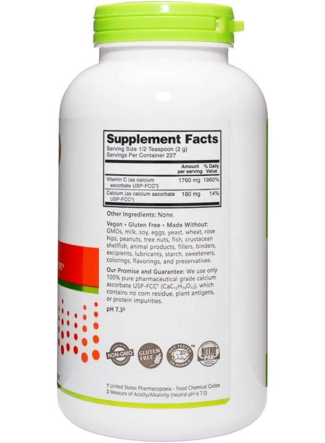 NutriBiotic Immunity Calcium Ascorbate Crystalline Powder 16 oz 454 g - Image 3