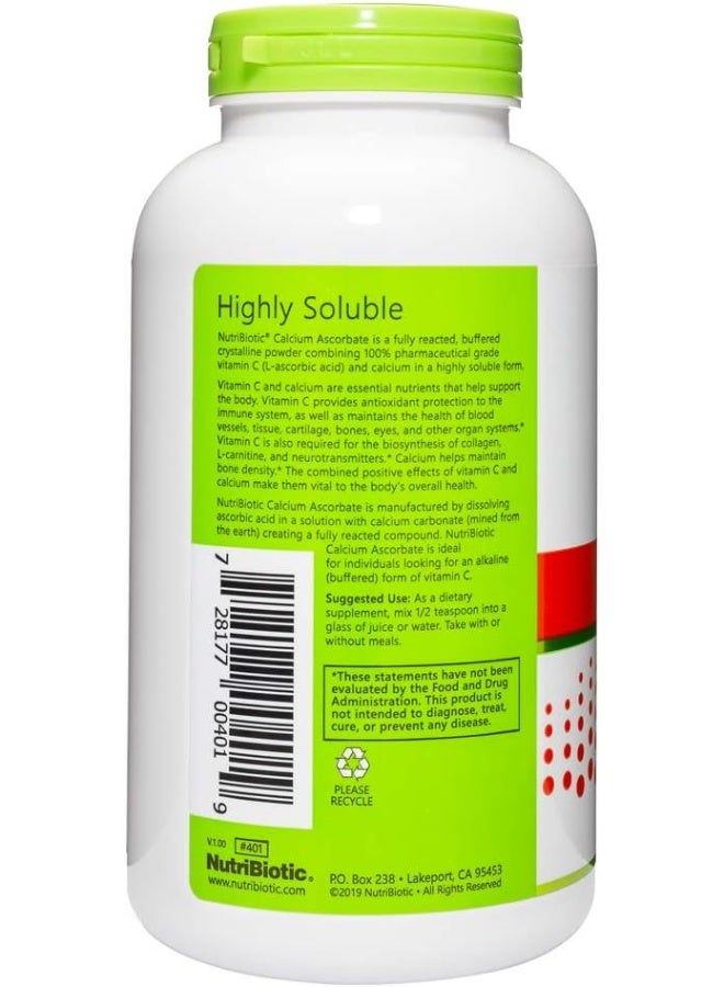 NutriBiotic Immunity Calcium Ascorbate Crystalline Powder 16 oz 454 g - Image 2