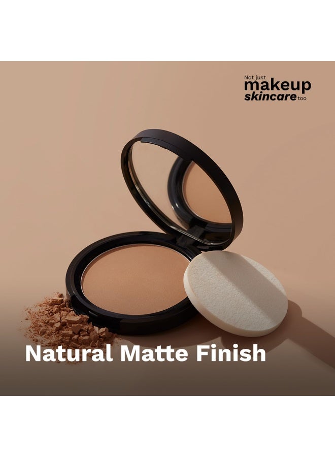 بيلجريم بودرة مضغوطة بلمسة نهائية مطفية بلون رملي دافئ، مناسبة لجميع أنواع البشرة، 70 جرام. - Image 4