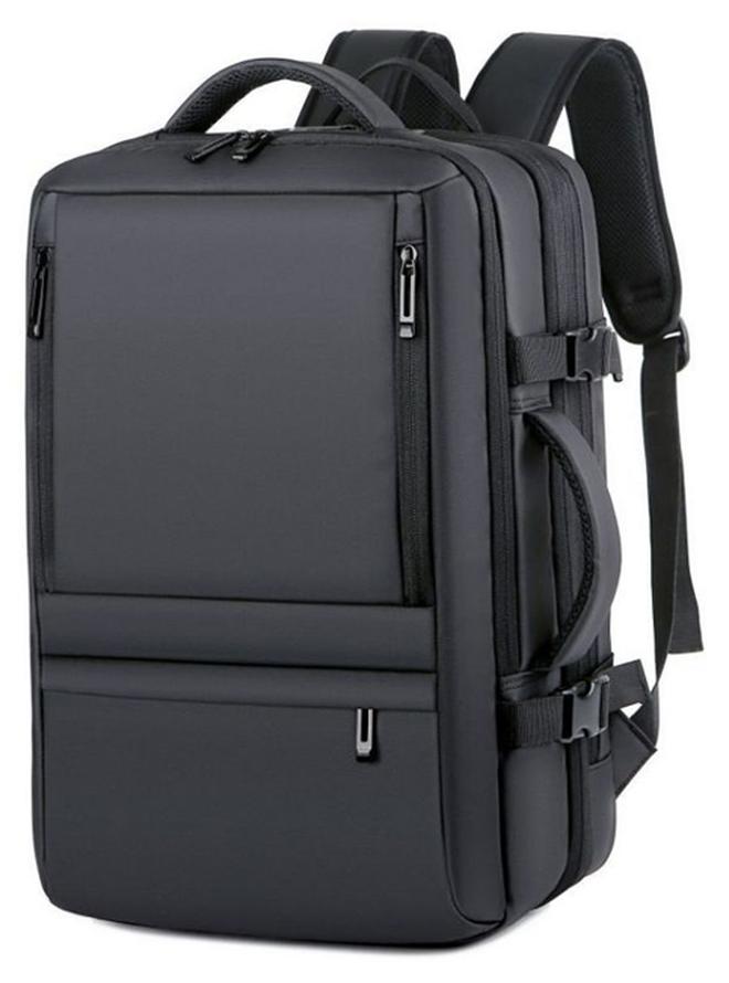 Men's Business Waterproof Multi-Function Backpack USB Charging 17 "Laptop Bag - Image 1