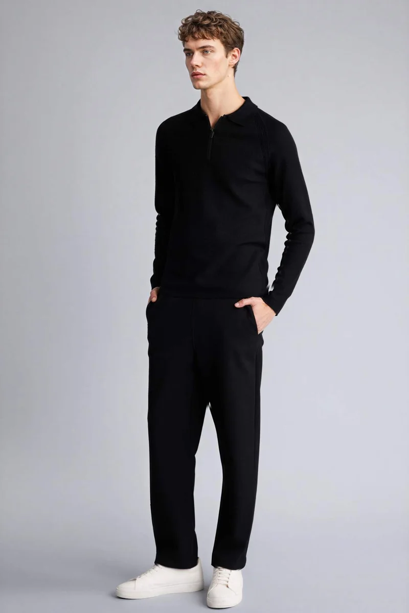 Defacto  Relax Fit Elastic Waist Sweatpants for Men | Best Price UAE