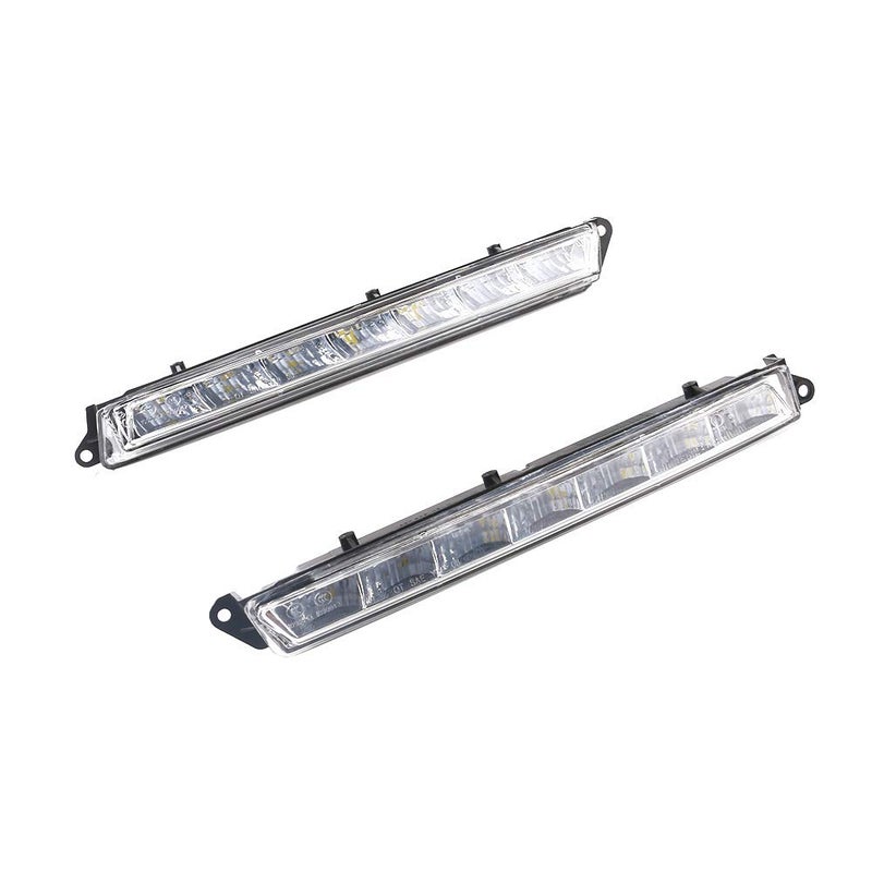 CNUPSM LED Daytime Running Light Fog Lamp 1 Pair Compatible With Mercedes Benz X164 GL320 GL350 GL450 GL550 ML63AMG X166 20072013 A1649060451 A1649060351