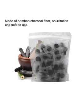 ZJchao Disposable Facial Mask 100Pcs Diy Facial Mask Bamboo Charcoal Fiber Compressed Sheets Mask Individually Wrapped Mask Paper For Skin Care  - Image 3
