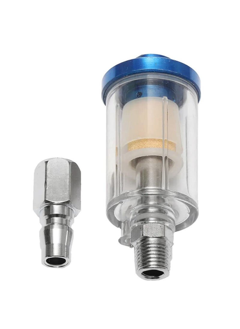 Digital Craft Digital Craft 14 Water Oil Separator Inline Air Hose Filter Moisture Trap for Compressor Spray Paint Gun Pneumatic Tool Parts  - Image 1