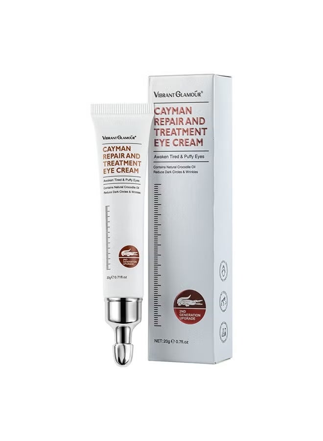فايبرنت جلامور Cayman Repair and Treatment Eye Cream 20g, كريم العيون السحري, كريم العيون لإزالة أكياس العيون, التجاعيد, الخطوط الدقيقة, كريم العيون المضادة للشيخوخة, كريم العيون المضادة للشيخوخة, كريم العيون المضادة للشيخوخة, كريم العيون المضادة للشيخوخة - Image 1