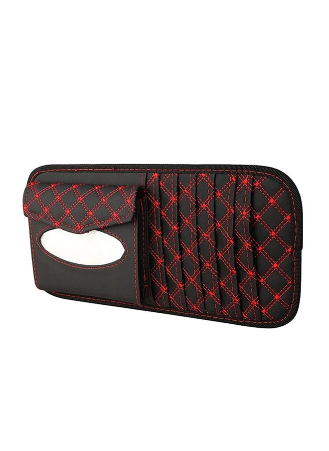 Generic - CD box holder and organizer and fixed tissue organizer in the car sunshade - Image 1