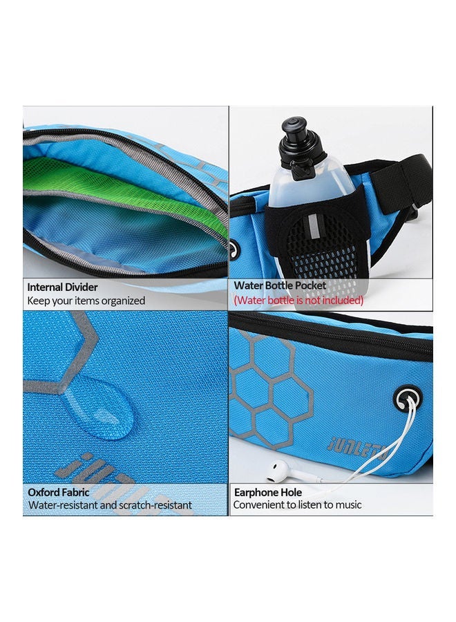 NIBEMINENT Multifunctional Reflective Sports Waist Belt Bag 38 x 1 10cm - Image 4