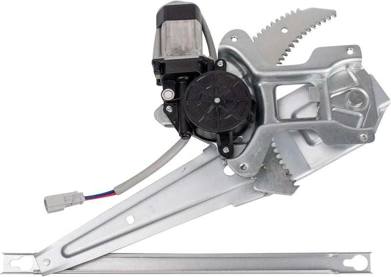 TRQ Rear Right Power Window Regulator & Motor Assembly Passenger Side Compatible with 1998-2002 Honda Accord - Image 1