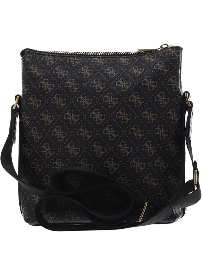 GUESS حقائب يد GUESS فيزولا GU24140 لون قهوة CRDLA LGO - Image 2