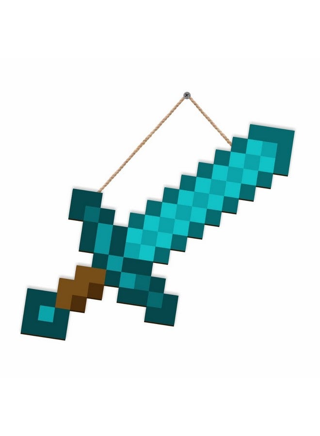 بيبر بلان ديزاين لافتة حائط خشبية بتصميم طائرة ورقية (MINECRAFT D) - Image 1