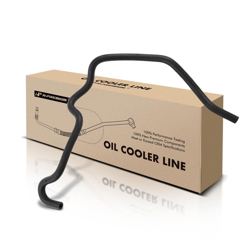 A-Premium APremium Automatic Transmission Oil Cooler Line Hose Assembly Compatible with Subaru Forester 20092013 25L Impreza 20082011 25L - Image 2