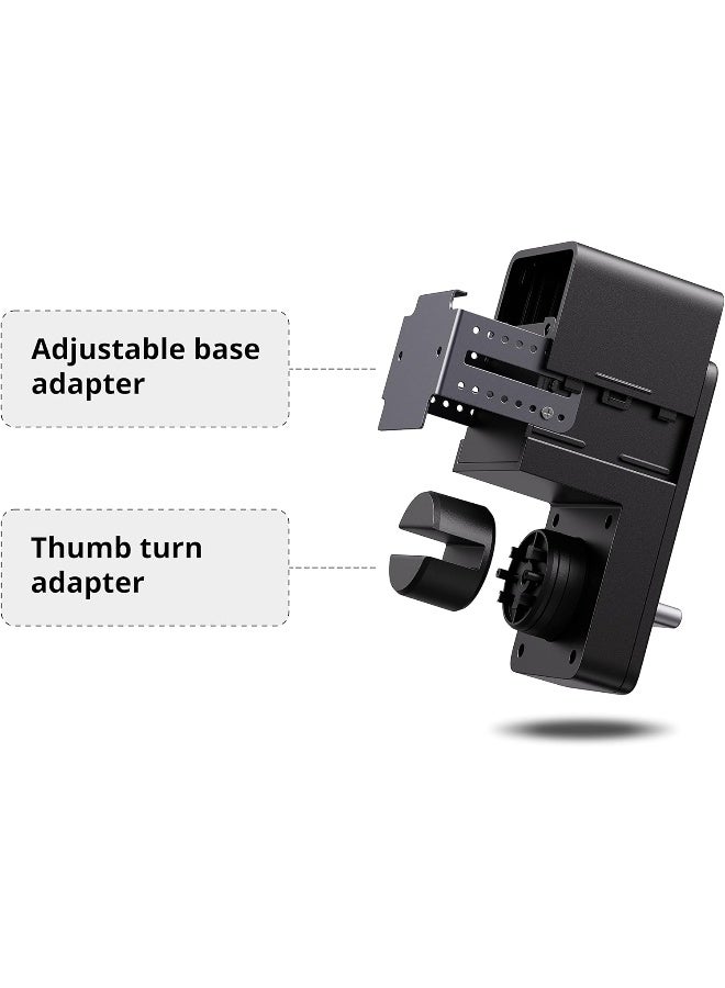 SwitchBot Smart Lock, Bluetooth Electronic Deadbolt, Keyless Entry Door Lock, Smart Lock for Front Door, Compatible with WiFi Bridge (Sold Separately), Keyless Lock Fits Your Existing Deadbolt - Image 3