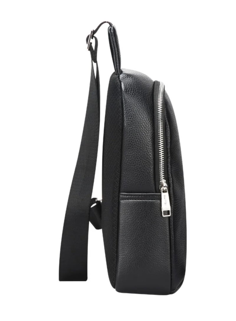 بوباي حقيبة كتف جانبية فاخرة للجنسين من بوباي مصنوعة من جلد البقر المقاوم للماء، مناسبة للسفر والمكتب والعمل غير الرسمي - Image 2