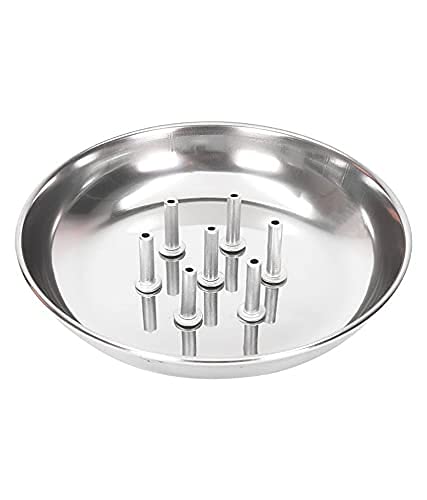 PUTHAK- UnequeTrend Agarbatti Stand with Plate | 7 Incense Sticks Holder Dhoop Dani - Image 1