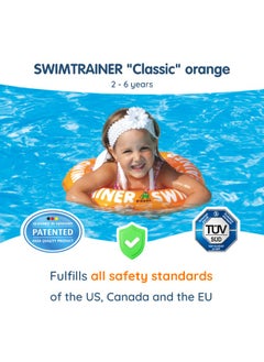 FREDS SWIM ACADEMY Freds Swimtrainer Orange Swimring (2Years-6Years)  - Image 4