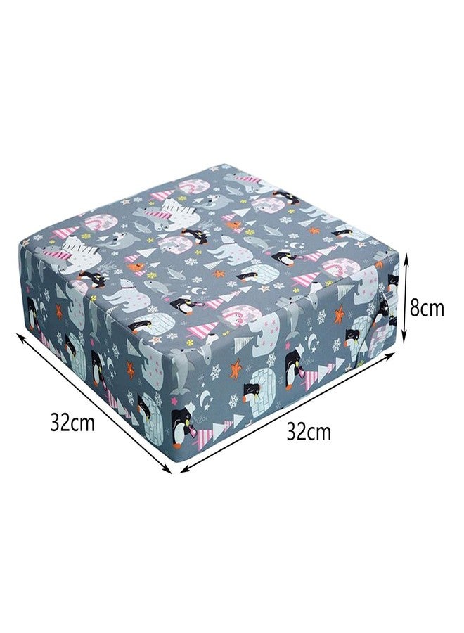 ATORSE® Portable Dining Chair Booster Cushion Baby Chair Seat Bear Grey - Image 4