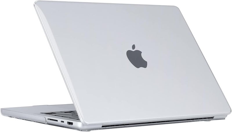 سيفن لاين متوافق مع حافظة Macbook Pro 16 بوصة شفافة 2024 2023 2022 2021 غطاء بلاستيكي كريستالي صلب لـ Mac Pro 16 بوصة M4 M3 M2 M1 موديل A2780 A2485 A2991 A3403 وغطاء لوحة مفاتيح، شفاف - Image 5