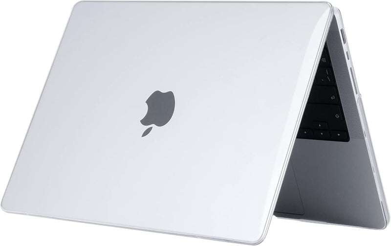 سيفن لاين متوافق مع حافظة Macbook Pro 16 بوصة شفافة 2024 2023 2022 2021 غطاء بلاستيكي كريستالي صلب لـ Mac Pro 16 بوصة M4 M3 M2 M1 موديل A2780 A2485 A2991 A3403 وغطاء لوحة مفاتيح، شفاف - Image 3